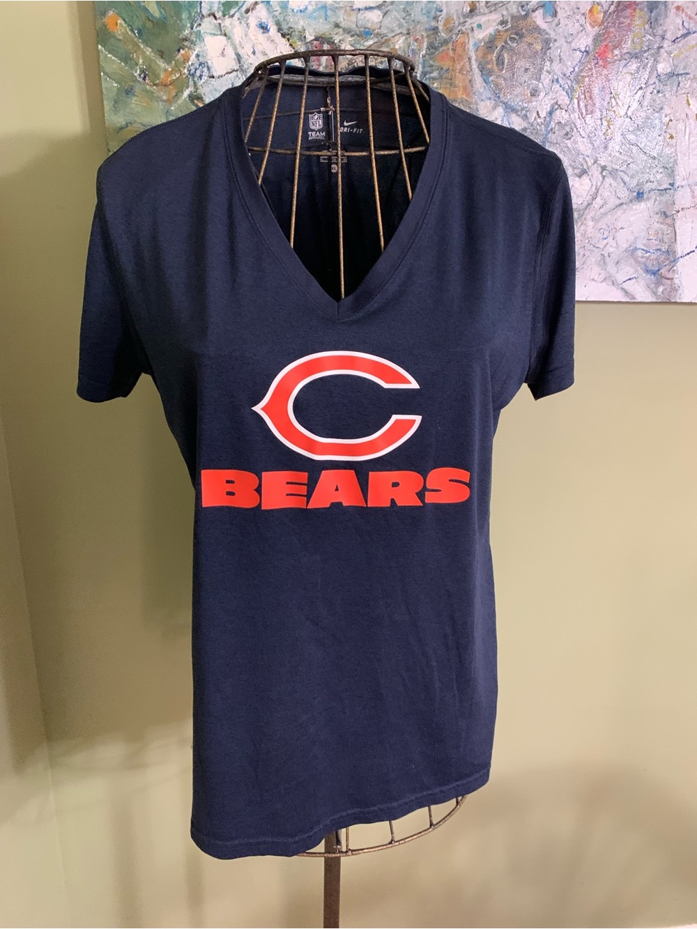 Ladies Nike Chicago Bears T-shirt in size XL.